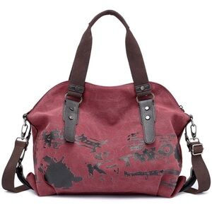 Women Shoulder bags Vintage Hobo Canvas Handbag